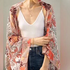 Larissa Floral Kimono - One Size
